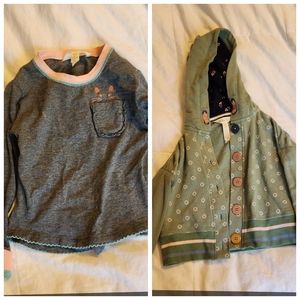Matilda Jane size 2 Shirt/ Sweater Bundle